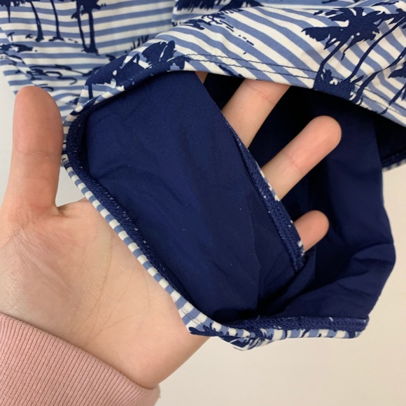 Vineyard Vines Blue and White One Piece Swimsuit - Picture 6 of 8